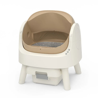 Petpivot Autoscooper 11 Open-Top Automatic Self-Cleaning Cat Litter Box with Bonus 60 Waste Bags (80 Total) - Limited-Time Offer Until July 2