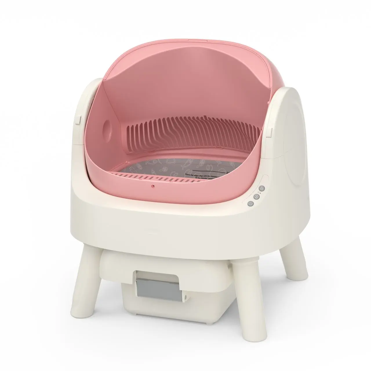 Petpivot Autoscooper 11 Open-Top Automatic Self-Cleaning Cat Litter Box with Bonus 60 Waste Bags (80 Total) - Limited-Time Offer Until July 2